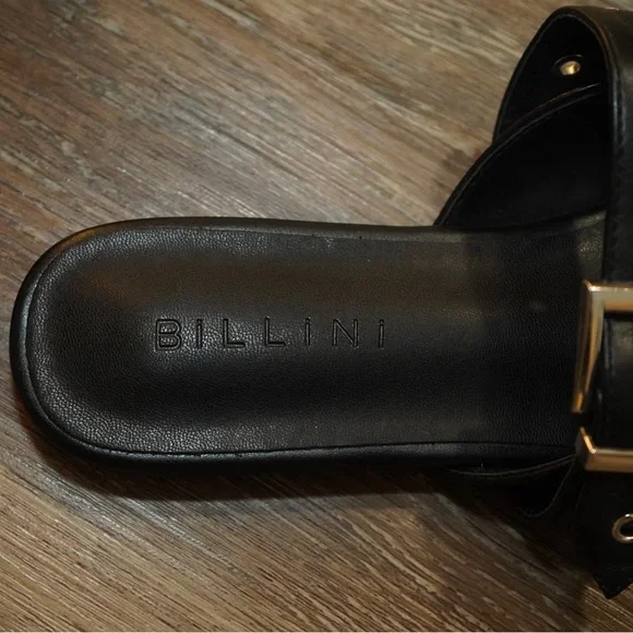 Billini Black Leather Mules - Picture 4 of 4